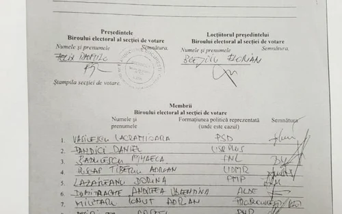 Procese verbale modificate la Sectorul 1