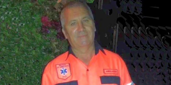 Sofer ambulanta mort la Iasi FOTO facebook