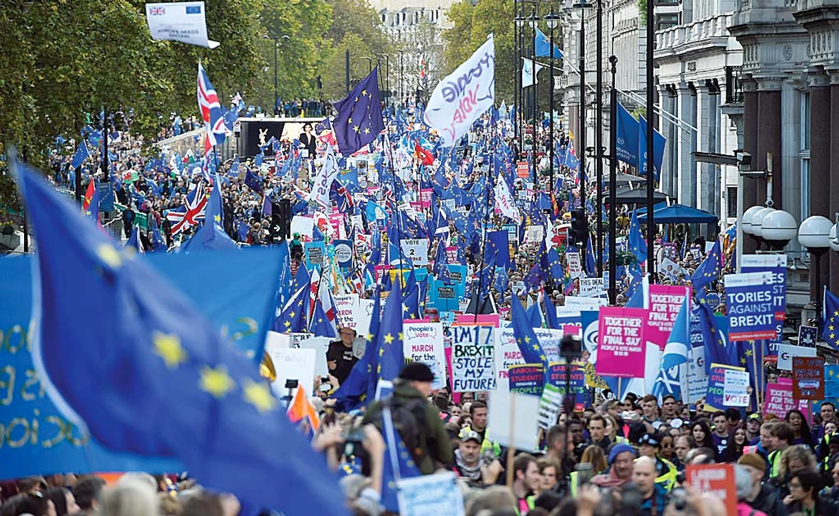 
    Manifestaţii de stradă în LondraFoto: Guliver / Getty Images  