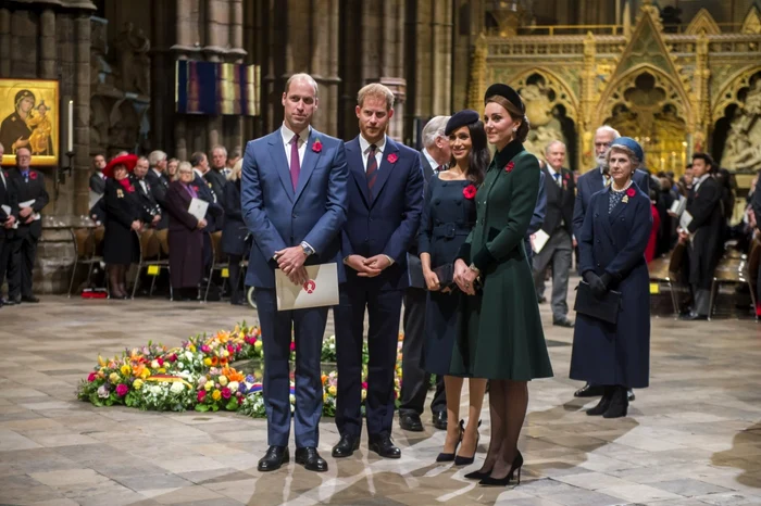 ducii de sussex si ducii de cambridge foto guliver/getty images