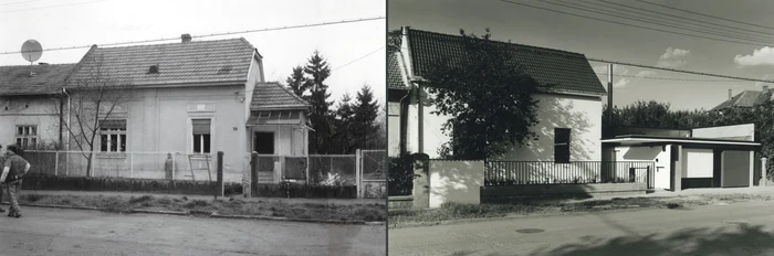 Vechea casă vs noua fațadă FOTO Cristian Blidariu 