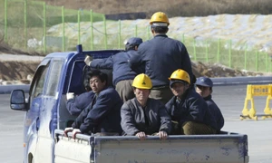 Muncitori Nord Coreeni Coreea de nord Foto Getty Images jpeg