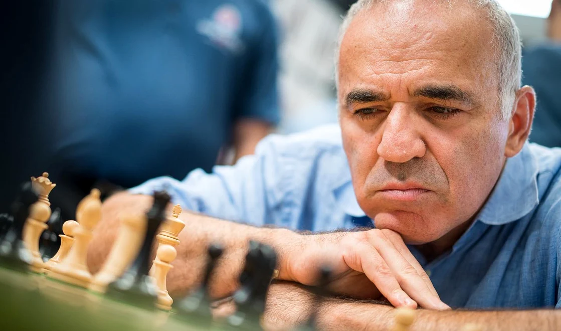 Fostul campion mondial Garry Kasparov, organizatorul turneului. Foto Grand Chess Tour
