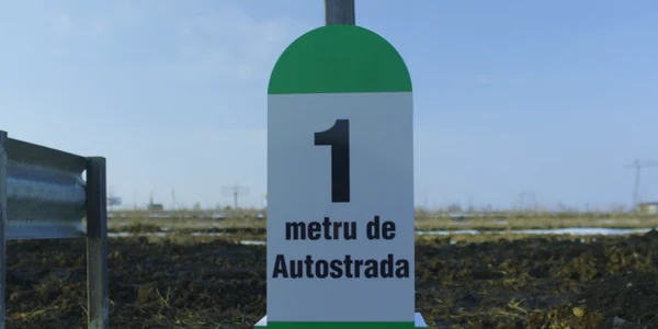 un metru de autostrada 