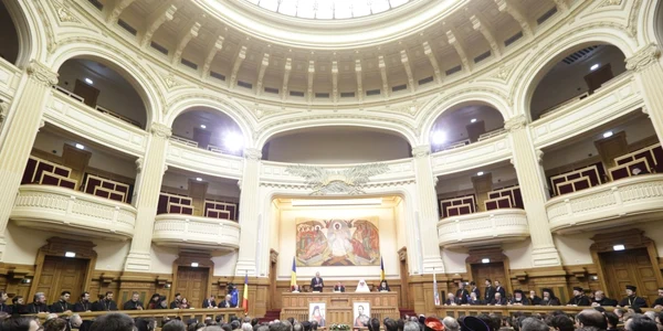 Klaus Iohannis la Patriarhie. FOTO Inquam Photos/Octav Ganea
