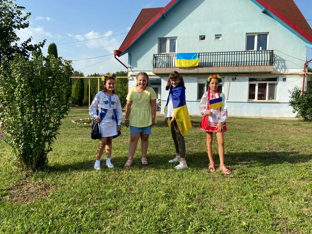 Ucraineii refugiați la bacau au sărbătorit Ziua Națională FOTO: Dan Marcoci