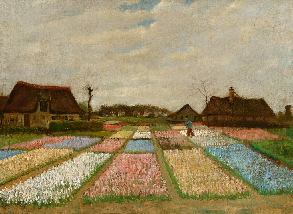 Lalelele, văzute de Vincent van Gogh. FOTO: Unsplash