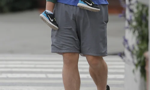 Exclusive Christian Bale Takes His Son To Breakfast jpeg