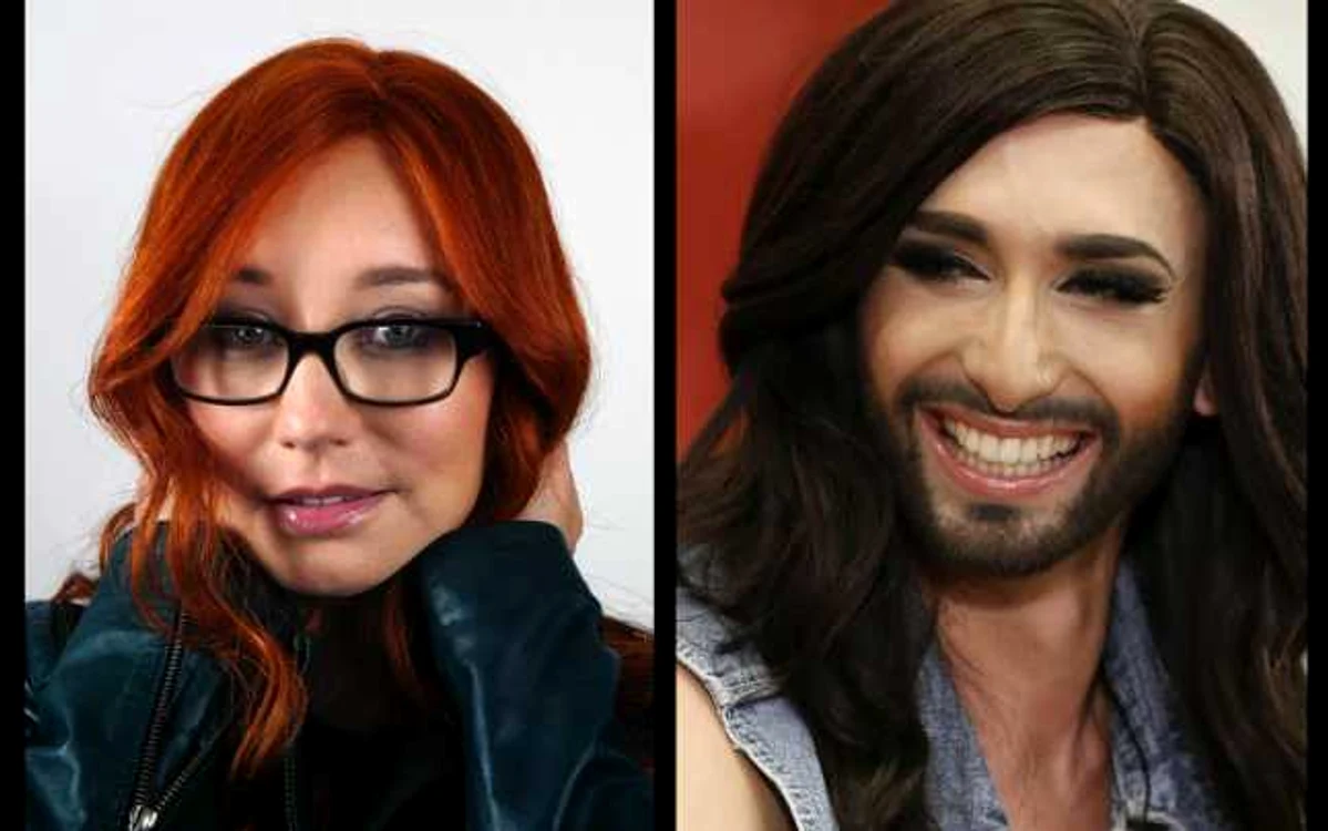 Tori Amos a impresionat publicul austriac cu un cover după piesa „Rise Like a Phoenix“ a travestitului Conchita Wurst, câştigătorul concursului Eurovision 2014 FOTO Wire Photos/Reuters
