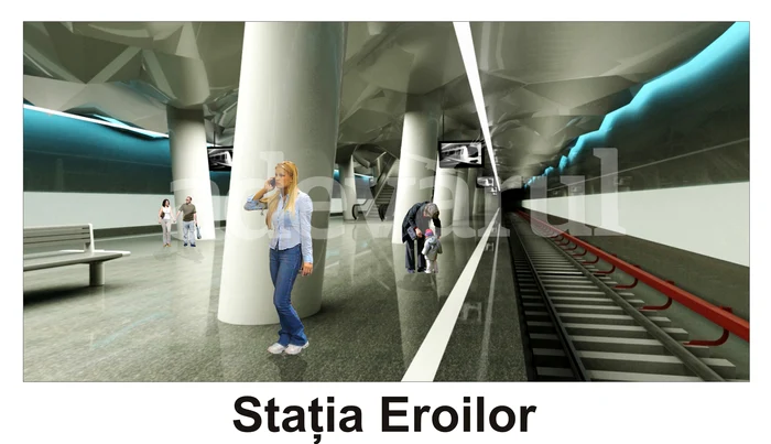 Cum vor arăta staţiile de metrou de pe magistrala 5