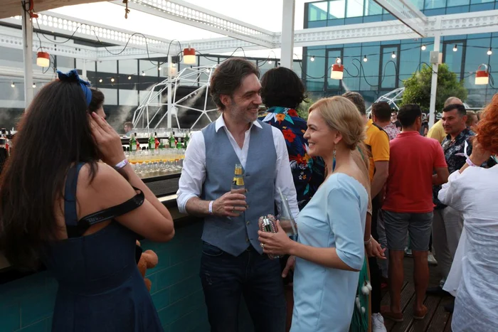 Lavinia Petrea şi soţul ei Romulus Varga