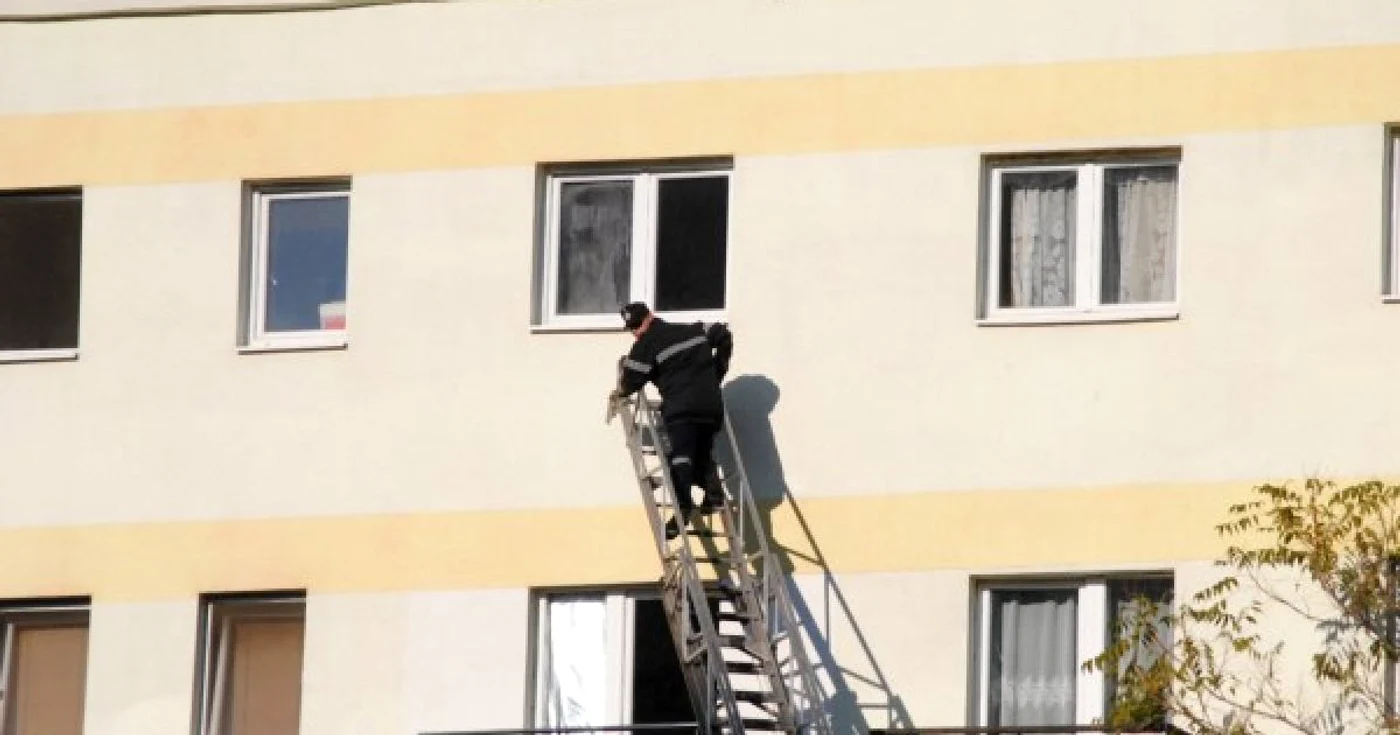 Pompierii militari au intervenit rapid pentru a salva copilul 