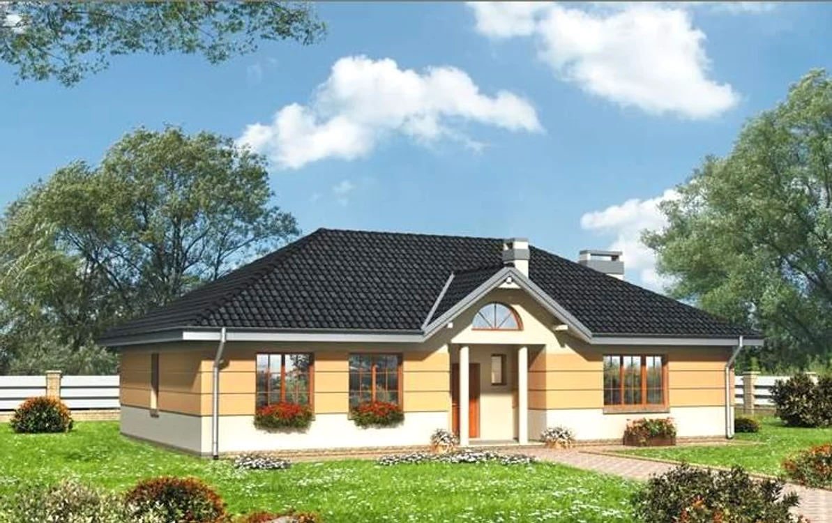 Casa are o suprafaţă de 120 de metri pătraţi