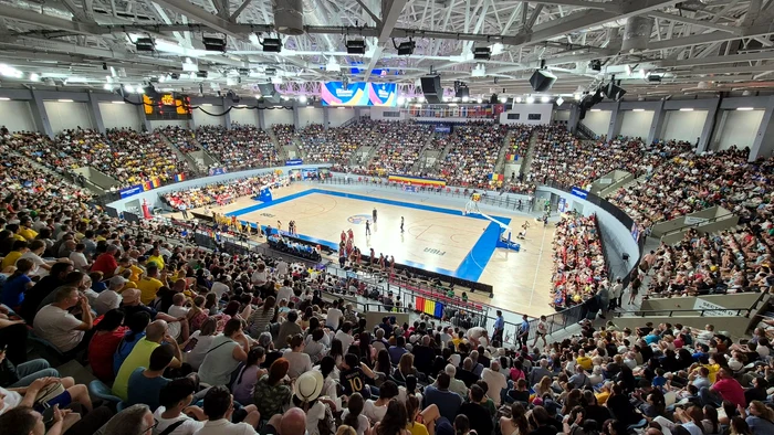 CE feminin U18 de baschet s-a disputat în noua sală din Tulcea  (Foto: FR de Baschet)