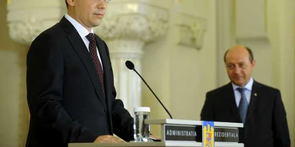 Victor Ponta și Traian Băsescu
