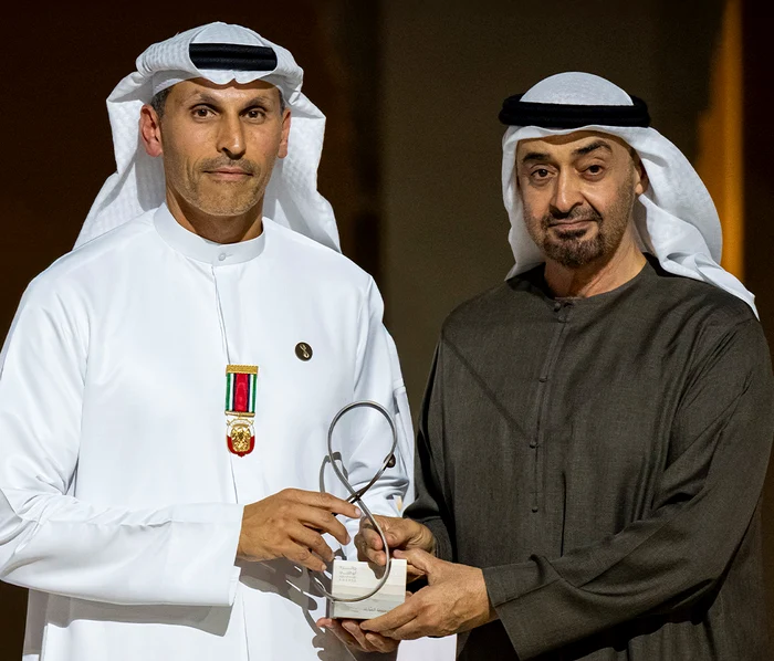 Al Nahyan (dreapta) FOTO: X/ @Mubadala