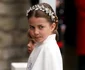 Prințesa Charlotte cu coroniță la Încoronarea Regelui Charles. FOTO: Getty Images