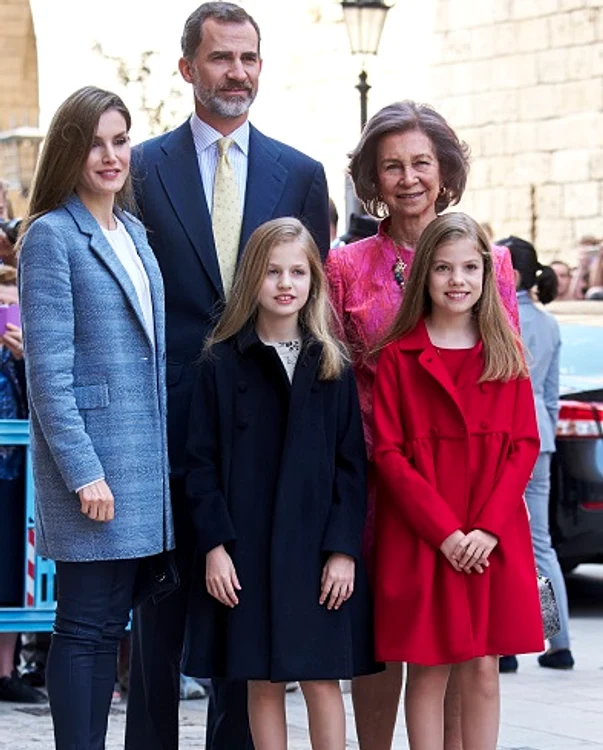 Spanish Royals Attends Easter Mass In Palma de Mallorca jpeg