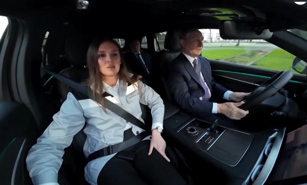 vladimir putin test drive