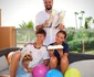 În familia Andrei și a lui Cătălin Măruță, programul se organizează cu atenție