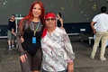 Elena Gheorghe a cântat alături de Tanti Mioara de la Vărbilău, pe scena Electric Castle de la Bonțida foto: arhiva personală 