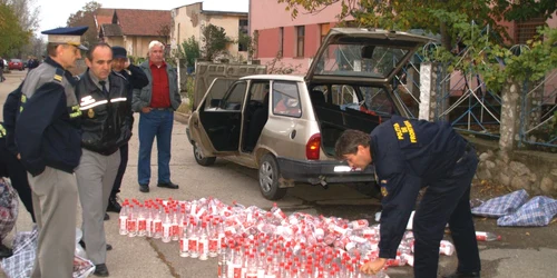 întreaga cantitate de alcool a fost confiscată