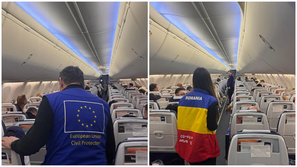 96 de români au revenit în România din Orientul Mijlociu. Zbor organizat în cadrul mecanismului european de protecție civilă