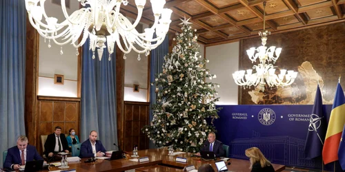 Ultima ședință de guvern din anul 2022, organizată la Palatul Victoria, București. FOTO Inquam Photos / Octav Ganea