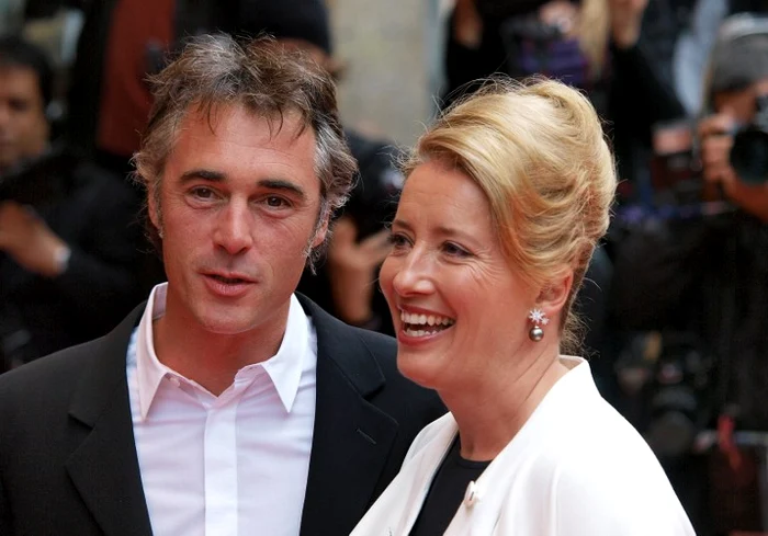 Emma Thompson și Greg Wise, alături de cei doi copii ai lorfoto: AFP