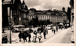 București. Calea Victoriei în anii '40 ai secolului trecut (© iMAGO Romaniae)
