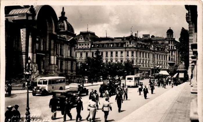 București. Calea Victoriei în anii '40 ai secolului trecut (© iMAGO Romaniae)