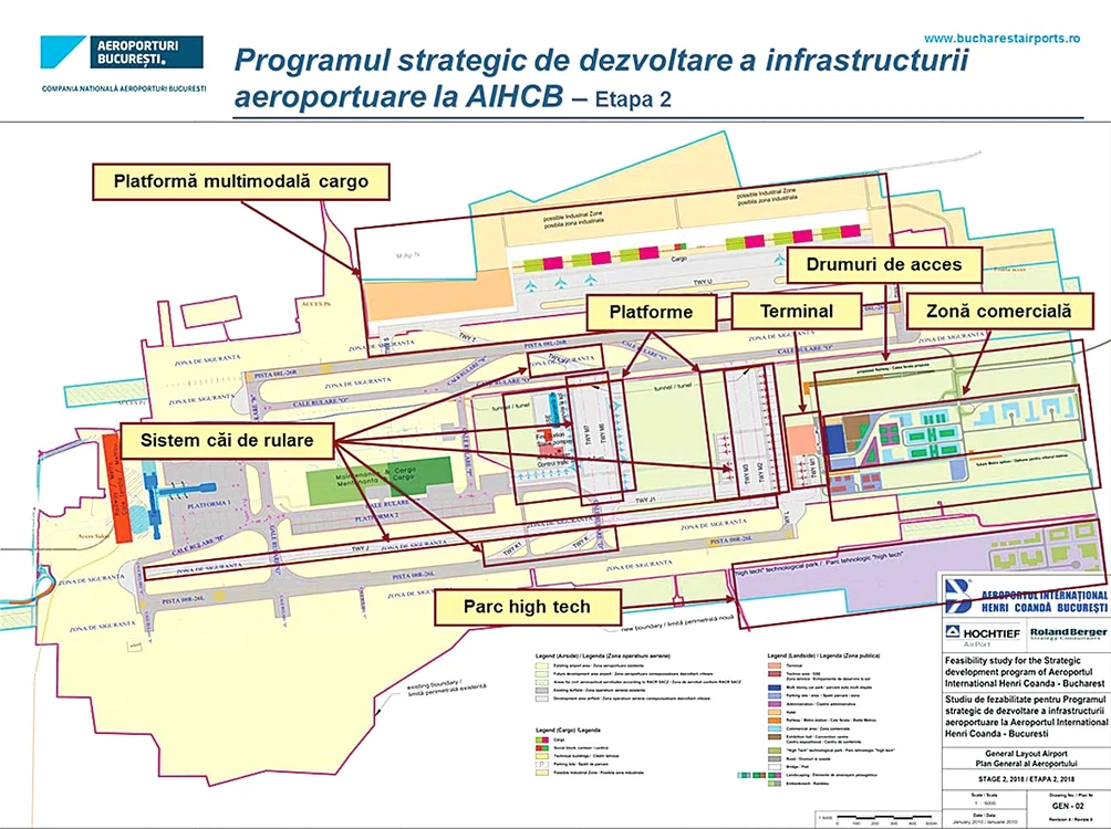 Așa arată planul de dezvoltare al Aeroportului Otopeni jpeg