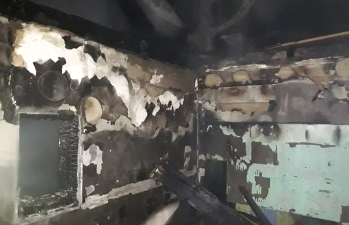 incendiu olt