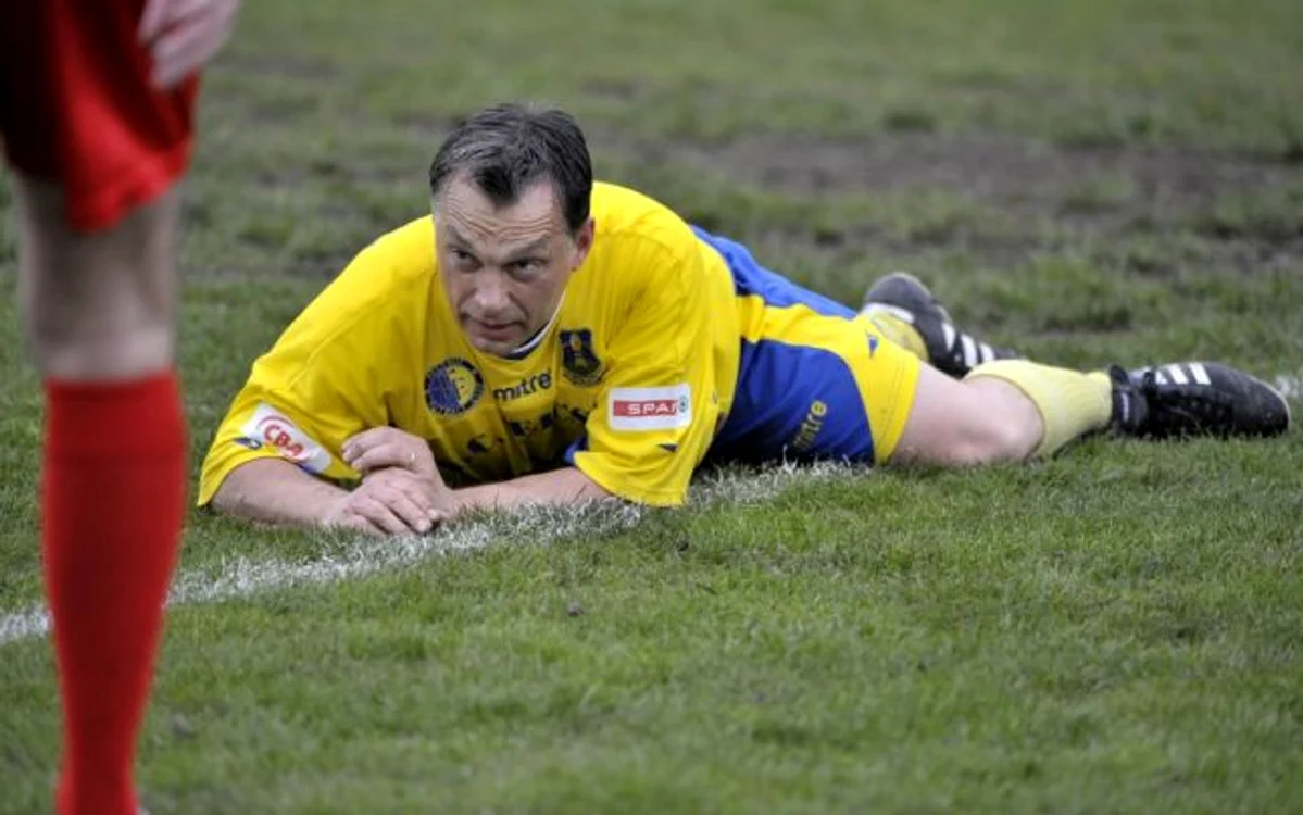 Viktor Orban este mare amator de fotbal