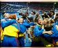 Gimnastele române se bucură de rezultatele avute