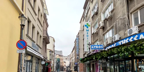 Centrul Vechi pustiu Bucureşti noiembrie 2020 FOTO Adrian Pogîngeanu