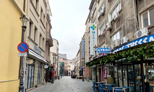 Centrul Vechi pustiu Bucureşti noiembrie 2020 FOTO Adrian Pogîngeanu