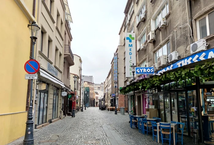 Centrul Vechi din București, pustiu FOTO Adevărul / Adrian Pogingeanu 