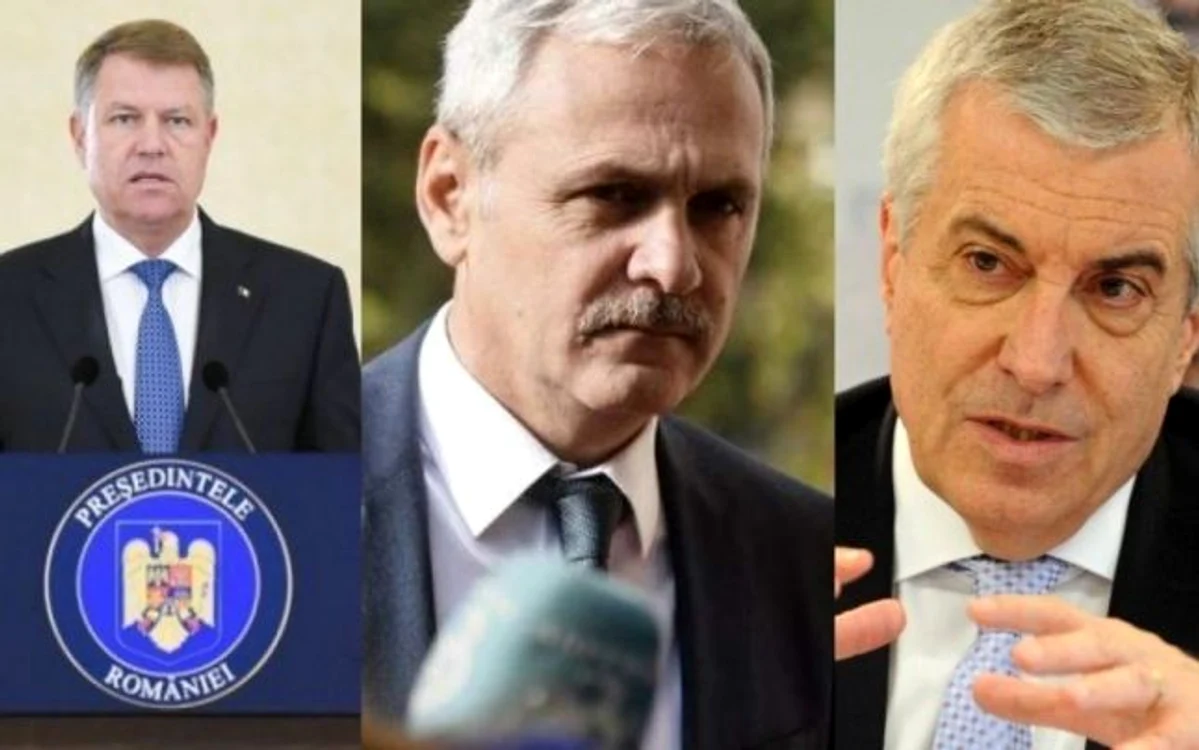 Iohannis - Dragnea - Tariceanu