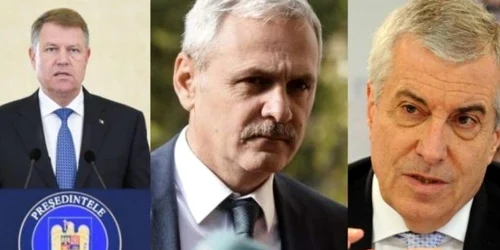 Iohannis - Dragnea - Tariceanu