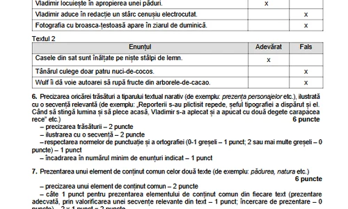 Barem Evaluarea Națională 2026, Limba română (1) png