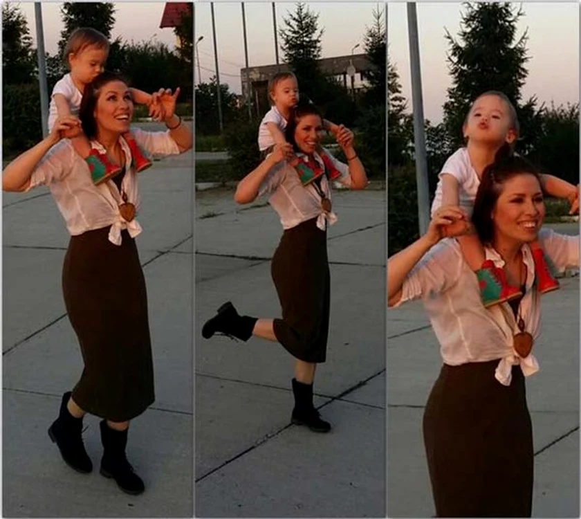 
    Cristina Bălan este mama gemenilor Toma David şi Matei Nikolasfoto: arhivă personală  