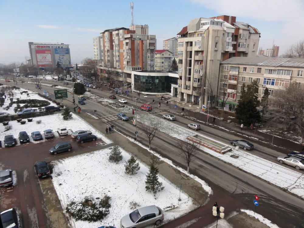 Noua centură ocolitoare a municipiului Slatina va avea opt kilometri (Foto: Mugurel Manea)
