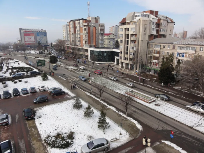 Noua centură ocolitoare a municipiului Slatina va avea opt kilometri (Foto: Mugurel Manea)