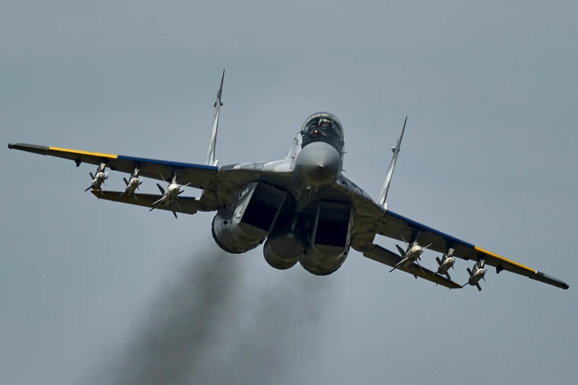 Avion MIG-29 în Ucraina FOTO PROFIMEDIA
