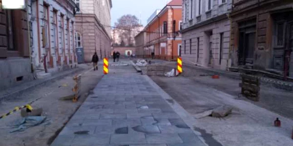 Pavaj centul Timisoarei