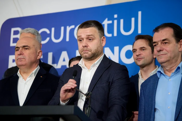 Ciprian Ciucu, Ilie Bolojan și Ludovic Orban. FOTO: Inquam Photo / Codrin Unici
