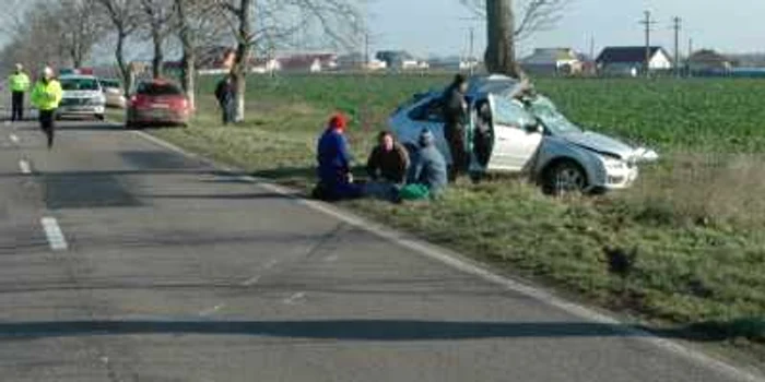 Accident mortal la Topraisar-Constanţa FOTO Poliţia Rutieră