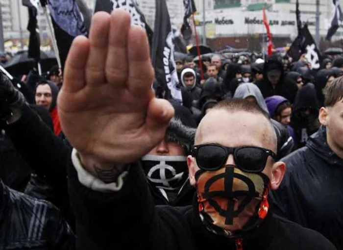Manifestaţie ultranaţionalistă la Moscova FOTO Reuters