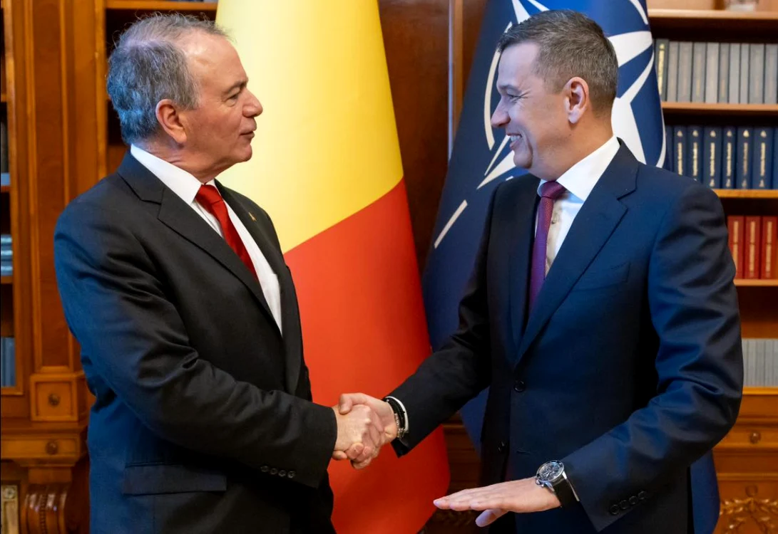 Sorin Grindeanu s-a întâlnit cu noul ambasador al SUA la București. FOTO: Facebook